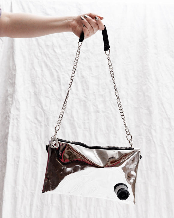 3L Crossbody Bag w Fabric Lining