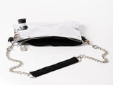 3L Crossbody Bag w Fabric Lining